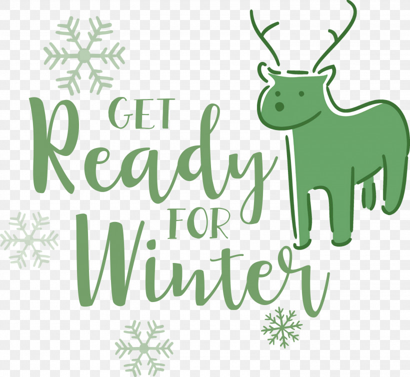 Get Ready For Winter Winter, PNG, 3000x2760px, Get Ready For Winter, Antler, Deer, Leaf, Logo Download Free