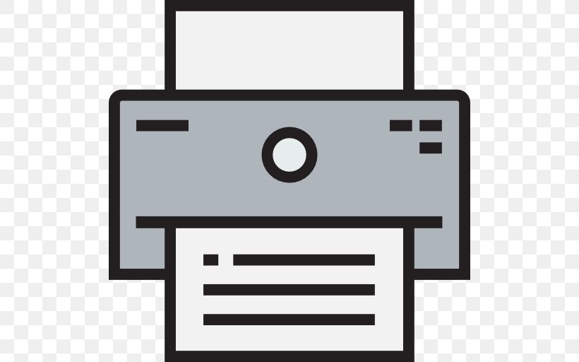 Printer Icon, PNG, 512x512px, Printer, Area, Brand, Computer, Material Download Free