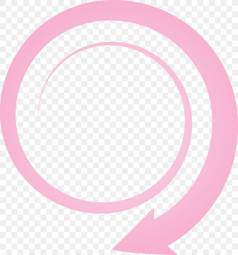 Spiral Arrow, PNG, 2796x3000px, Spiral Arrow, Area, Meter, Pink M Download Free