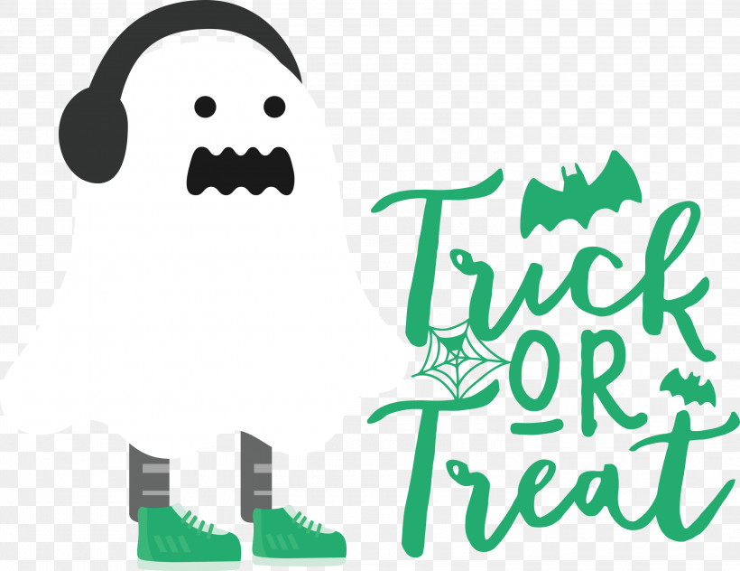 Trick Or Treat Trick-or-treating Halloween, PNG, 3000x2313px, Trick Or Treat, Cartoon, Green, Halloween, Happiness Download Free