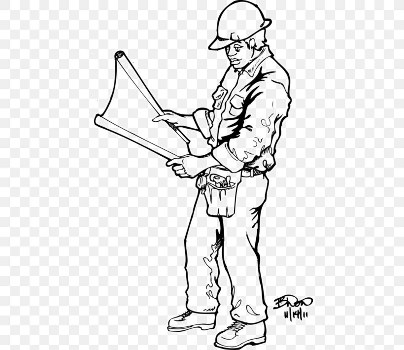 Coloring Book Construction Worker Colouring Pages Laborer, PNG, 450x710px, Coloring Book, Arm, Art, Black And White, Book Download Free