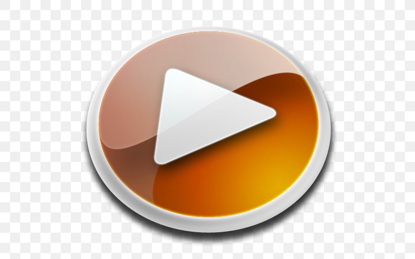 Button Transparency And Translucency, PNG, 512x512px, Button, Background Process, Orange, Transparency And Translucency, Video Player Download Free