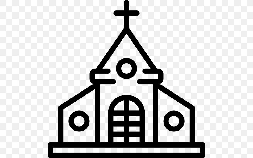 Church Clip Art, PNG, 512x512px, Church, Area, Black And White, Building, Iconscout Download Free