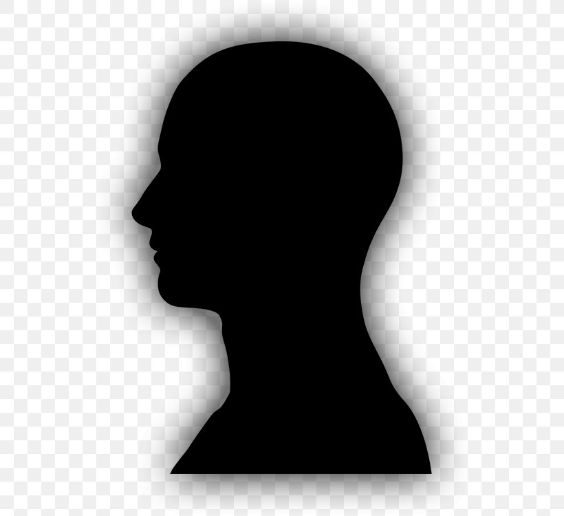 Forehead Jaw Chin Silhouette Font, PNG, 549x750px, Forehead, Blackandwhite, Chin, Face, Head Download Free