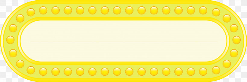 Yellow Font Line Area Meter, PNG, 3950x1317px, Photo Frame, Area, Line, Meter, Paint Download Free