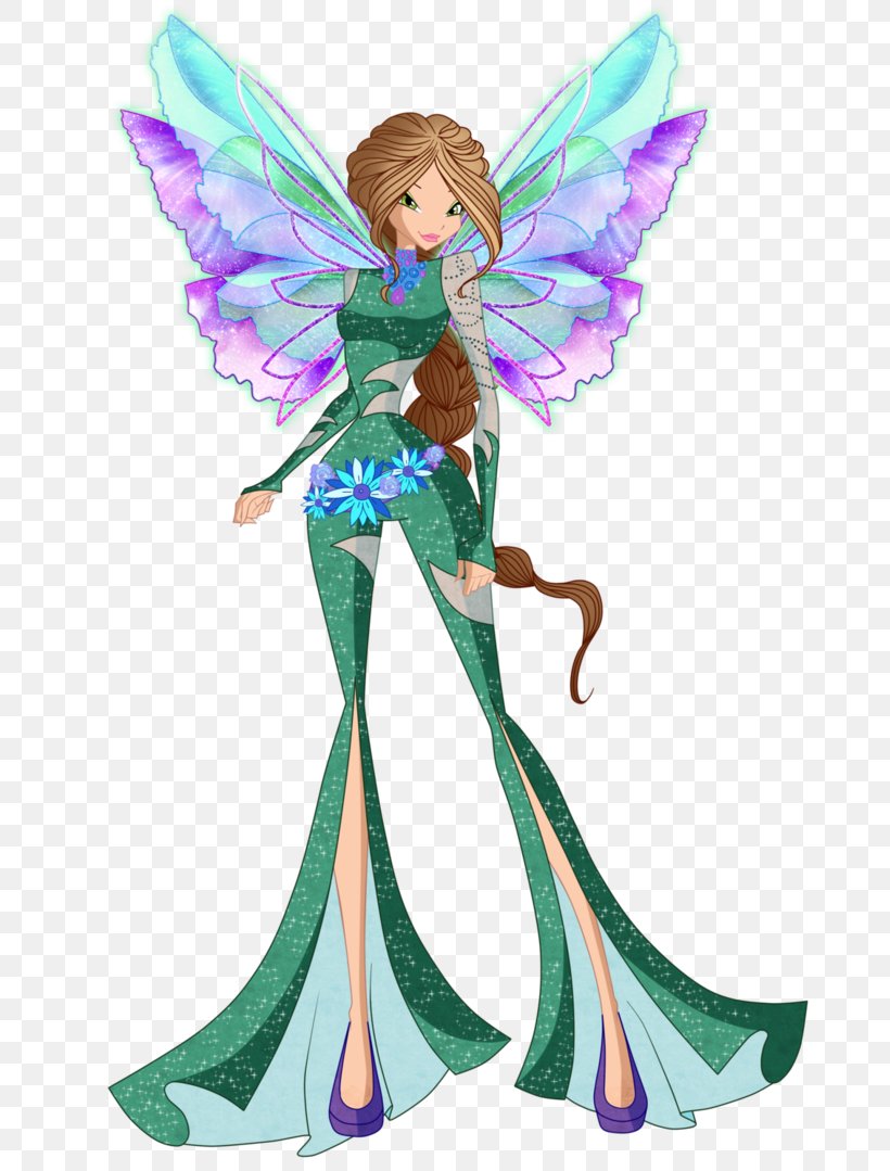 Flora Bloom Stella Doll Pin, PNG, 741x1079px, Flora, Alfea, Bloom, Butterfly, Costume Design Download Free