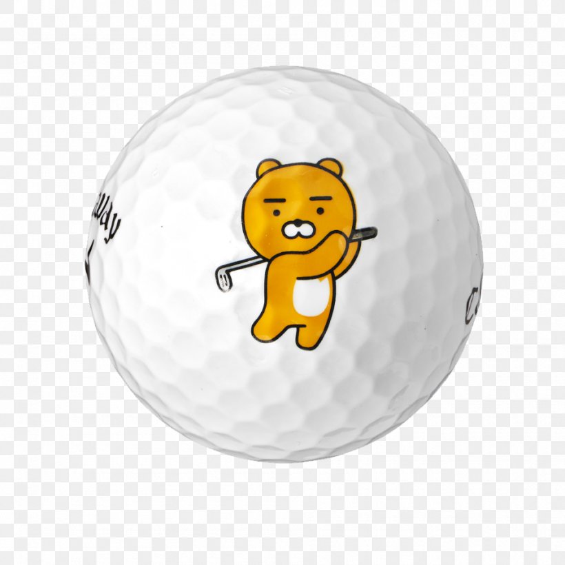 Golf Balls Kakao Friends Callaway Golf Company, PNG, 950x950px, Golf, Callaway Golf Company, Emoticon, Game, Golf Ball Download Free