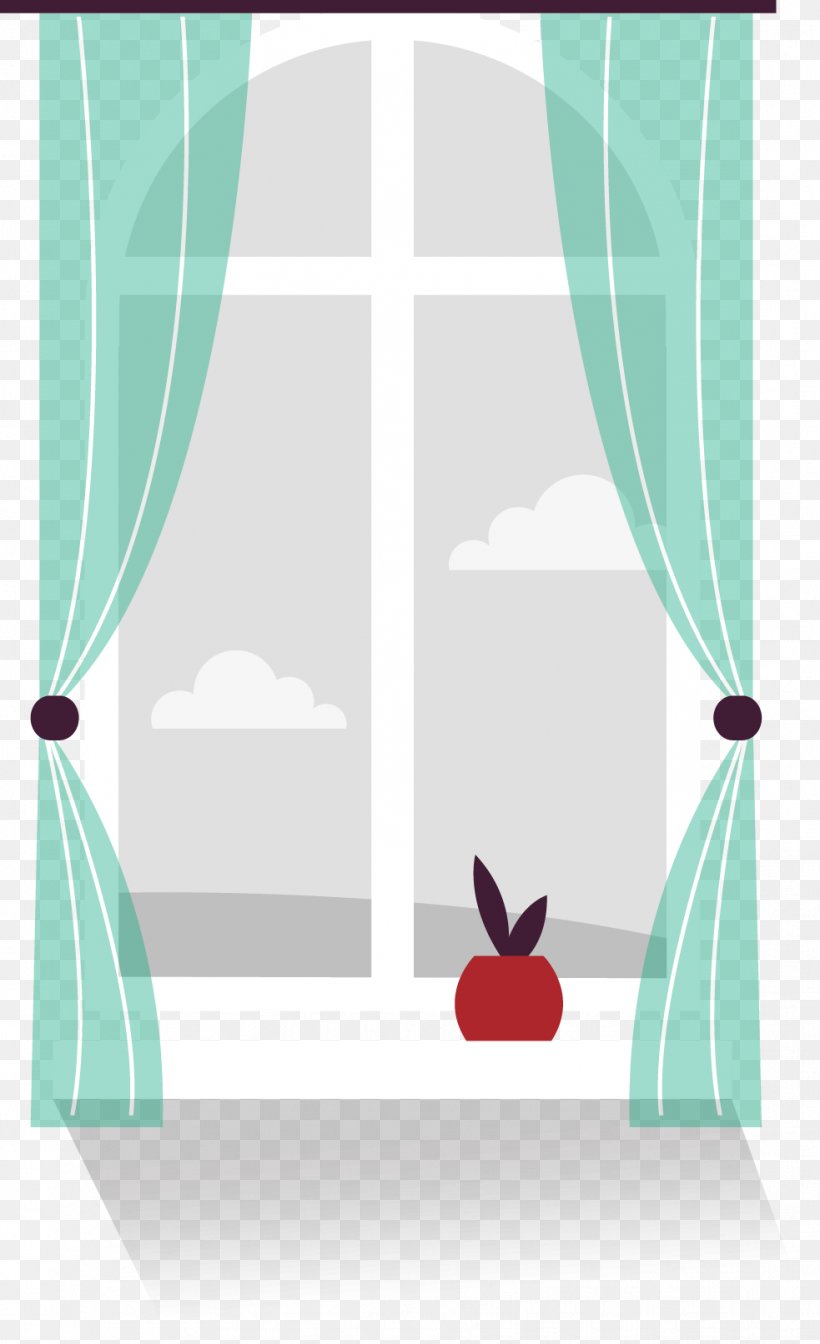 Window Graphic Design, PNG, 983x1612px, Window, Apartment, Artworks, Flat Design, Green Download Free