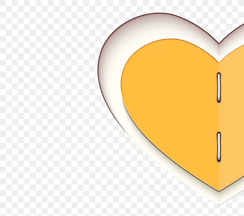 Yellow Heart, PNG, 1000x886px, Watercolor, Heart, Paint, Wet Ink, Yellow Download Free