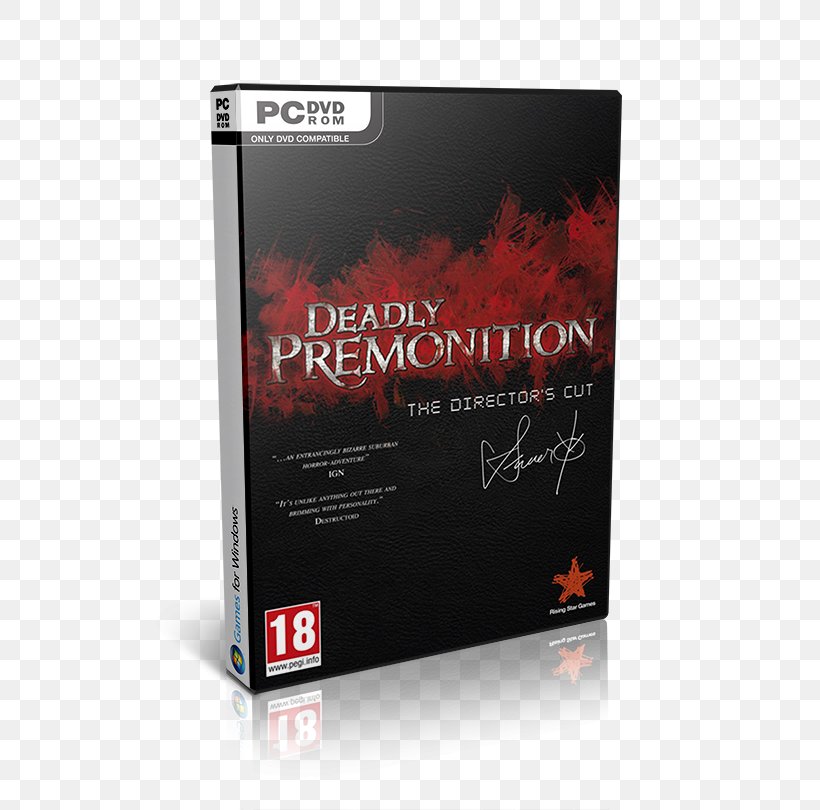 Deadly Premonition Tokyo Game Show Director's Cut Xbox 360 Special Edition, PNG, 600x810px, 2010, Deadly Premonition, Brand, Computer, Downloadable Content Download Free