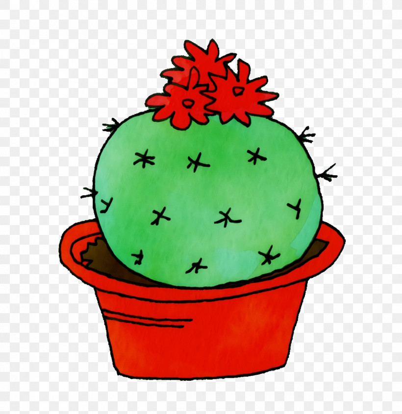 Cactus, PNG, 1400x1446px, Watercolor, Cactus, Flower, Flowerpot, Fruit Download Free