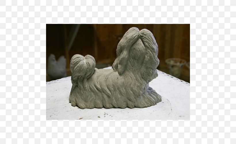 Lhasa Apso Shih Tzu Sculpture Stone Carving Dog Breed, PNG, 500x500px, Lhasa Apso, Bread, Bread Pan, Breed, Carnivoran Download Free