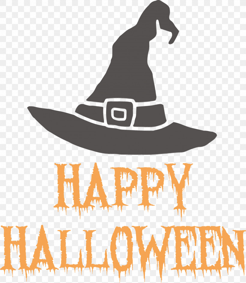 Logo Hat Meter, PNG, 2607x3000px, Happy Halloween, Hat, Logo, Meter, Paint Download Free