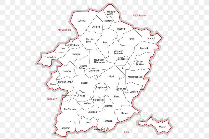 Bocholt Map Dutch Municipality Neer Genk, PNG, 545x545px, Bocholt, Antwerp, Area, Belgische Gemeente, Dutch Municipality Download Free