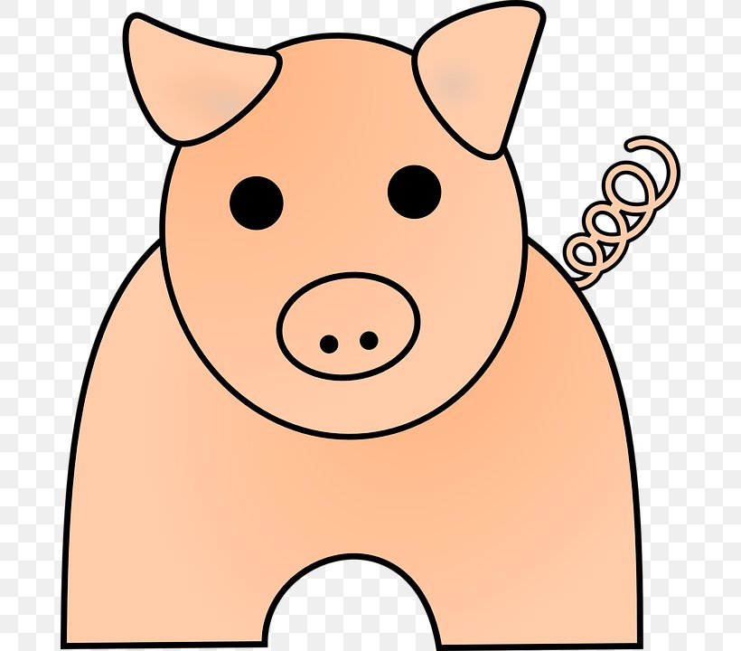 Porky Pig Domestic Pig Cartoon Clip Art, PNG, 686x720px, Porky Pig, Cartoon, Domestic Pig, Drawing, Free Content Download Free