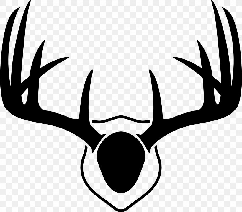 White-tailed Deer Reindeer Moose Antler, PNG, 1979x1734px, Deer, Antler, Black And White, Drawing, Elk Download Free