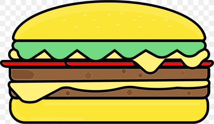 Junk Food Cartoon, PNG, 2392x1390px, Hamburger, Cheeseburger, Fast Food, Fizzy Drinks, Food Download Free