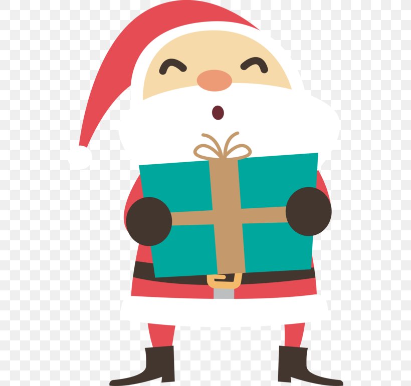 Santa Claus Gift Christmas, PNG, 550x771px, Santa Claus, Artwork, Box, Christmas, Designer Download Free