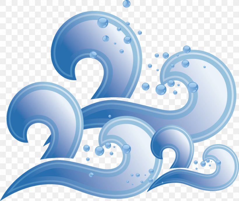 Vector Graphics Wind Wave Image, PNG, 945x795px, Wind Wave, Art, Blue, Cartoon, Organism Download Free