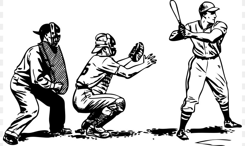 Baseball Player Baseball Bat Batting Clip Art, PNG, 800x490px, Baseball, Art, Ball, Baseball Bat, Baseball Field Download Free