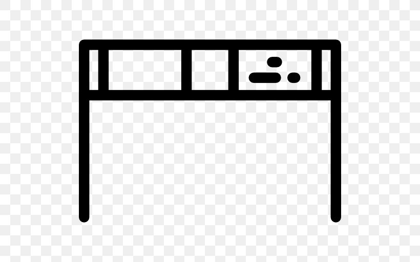 Furniture Black And White White, PNG, 512x512px, Linkware, Area, Black, Black And White, Desktop Environment Download Free