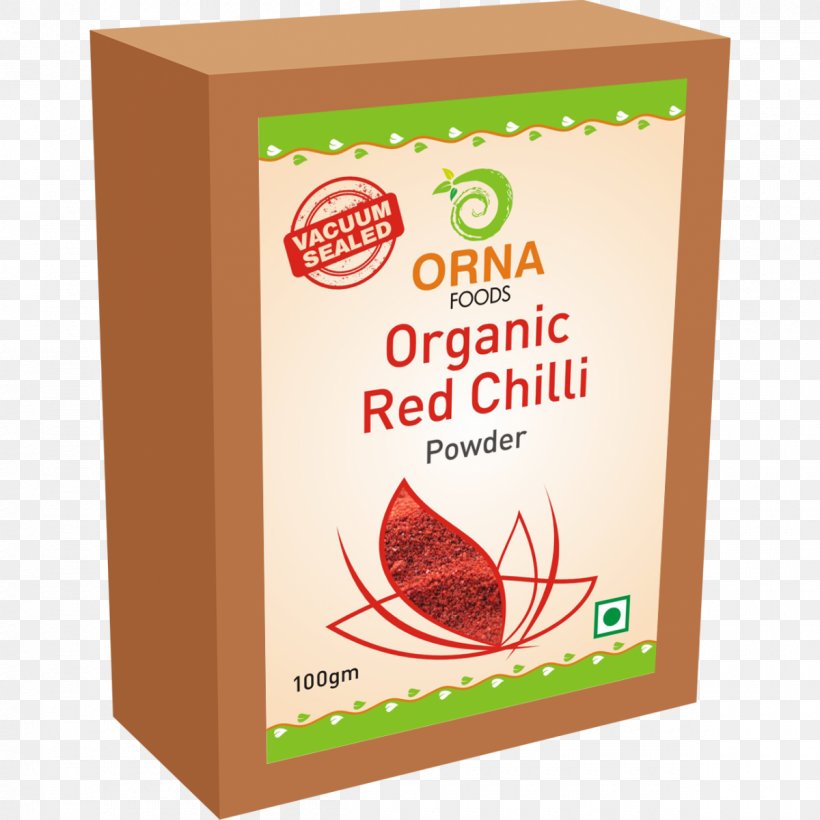 Organic Food Indian Cuisine Chili Powder Natural Foods, PNG, 1200x1200px, Organic Food, Chili Pepper, Chili Powder, Flavor, Food Download Free