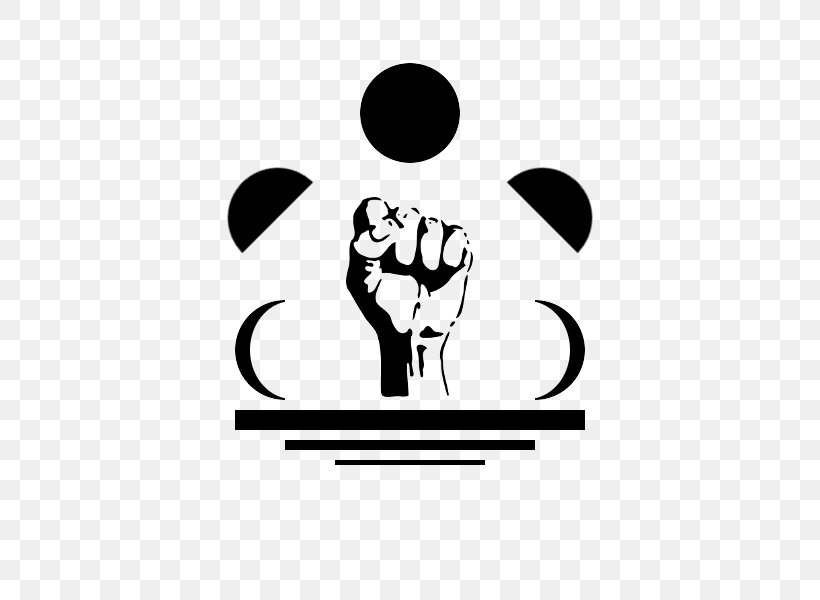 Raised Fist Symbol Logo Run Run Se Fue Pa'l Norte, PNG, 600x600px, Raised Fist, Area, Black, Black And White, Black Power Download Free