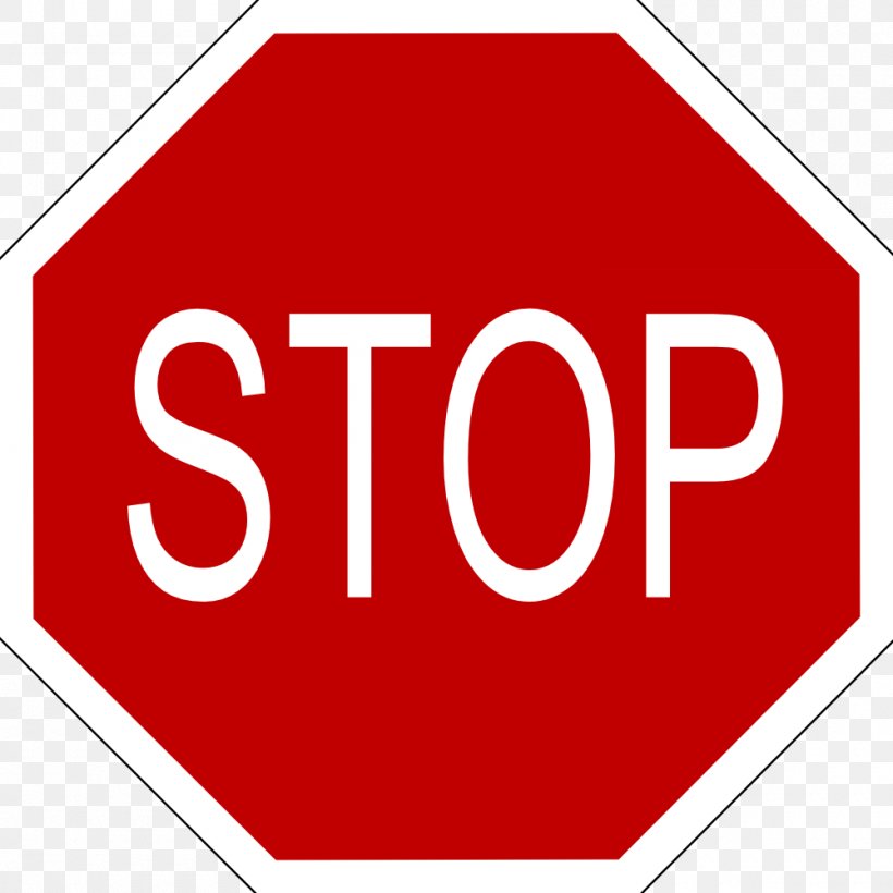 Stop Sign Free Content Clip Art, PNG, 1000x1000px, Stop Sign, Area, Brand, Free Content, Logo Download Free