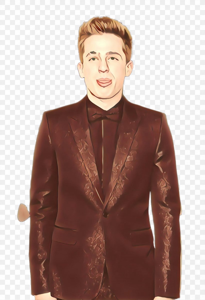 Suit Outerwear Clothing Blazer Jacket, PNG, 1652x2420px, Cartoon, Blazer, Brown, Clothing, Formal Wear Download Free