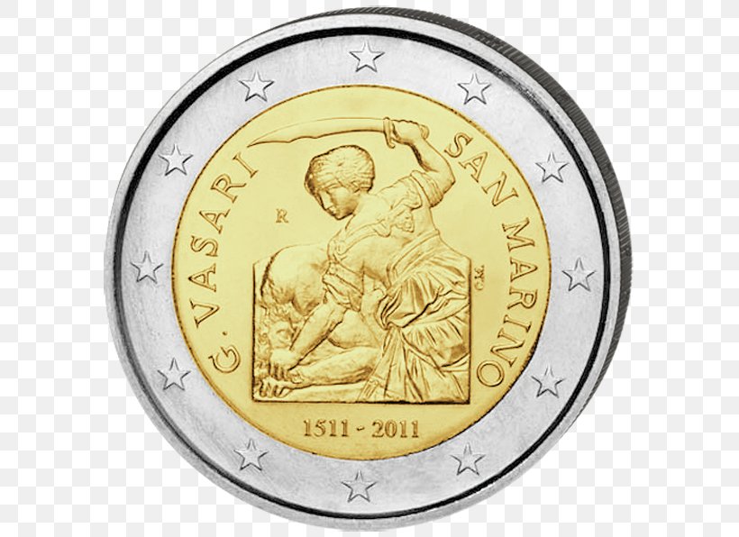 2 Euro Coin San Marino 2 Euro Commemorative Coins Sammarinese Euro Coins, PNG, 600x596px, 1 Cent Euro Coin, 2 Euro Coin, 2 Euro Commemorative Coins, Coin, Commemorative Coin Download Free
