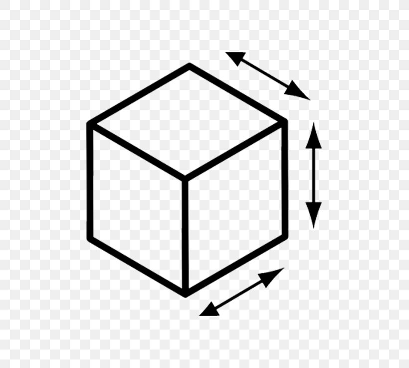 Cube Geometry Clip Art, PNG, 624x737px, Cube, Area, Black, Black And White, Diagram Download Free