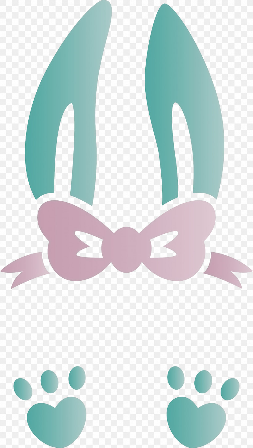 Easter Bunny Easter Day Rabbit, PNG, 1695x3000px, Easter Bunny, Easter Day, Rabbit, Turquoise Download Free