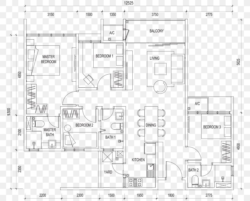 Floor Plan Architecture, PNG, 780x660px, Floor Plan, Architecture, Area, Black And White, Diagram Download Free