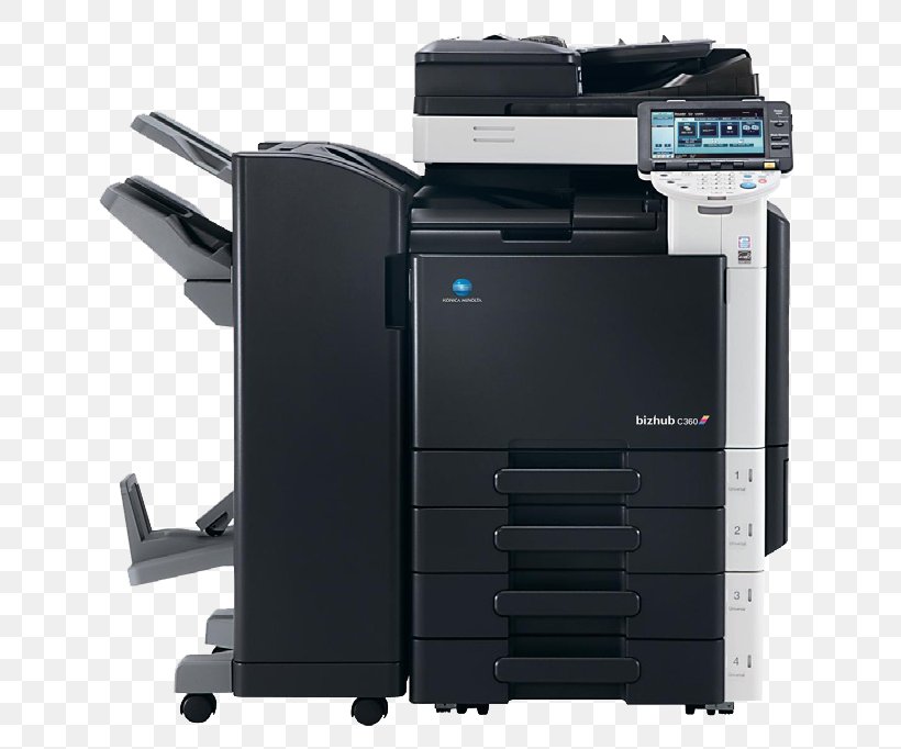 Multi-function Printer Konica Minolta Photocopier Image Scanner, PNG, 679x682px, Printer, Color, Color Printing, Electronic Device, Electronics Download Free