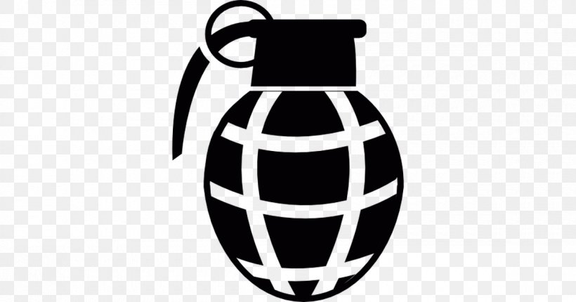 Weapon, PNG, 1200x630px, Weapon, Black And White, Cutting, Grenade, Logo Download Free