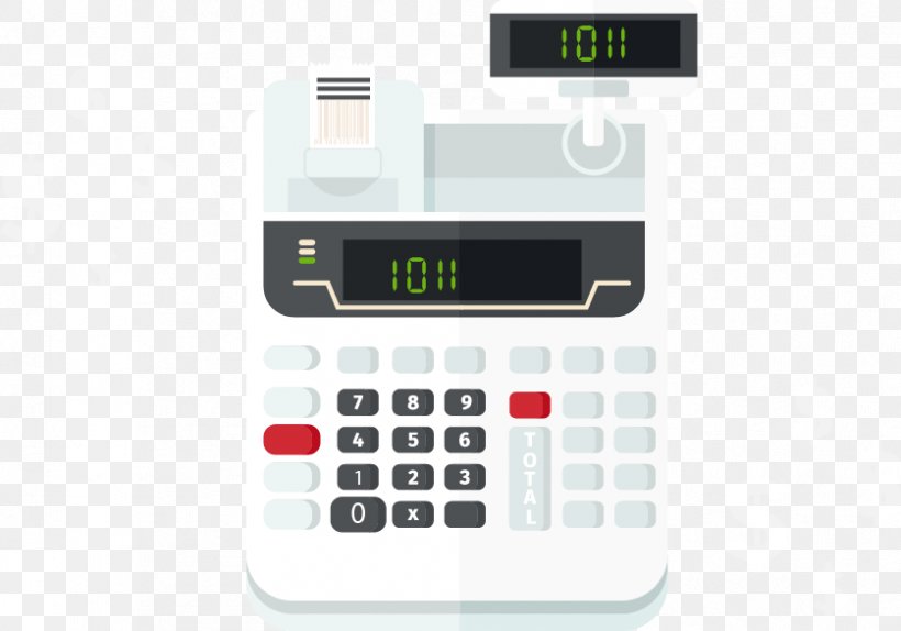 Cash Register Money, PNG, 837x586px, Cash Register, Calculator, Cash, Cashier, Computer Download Free