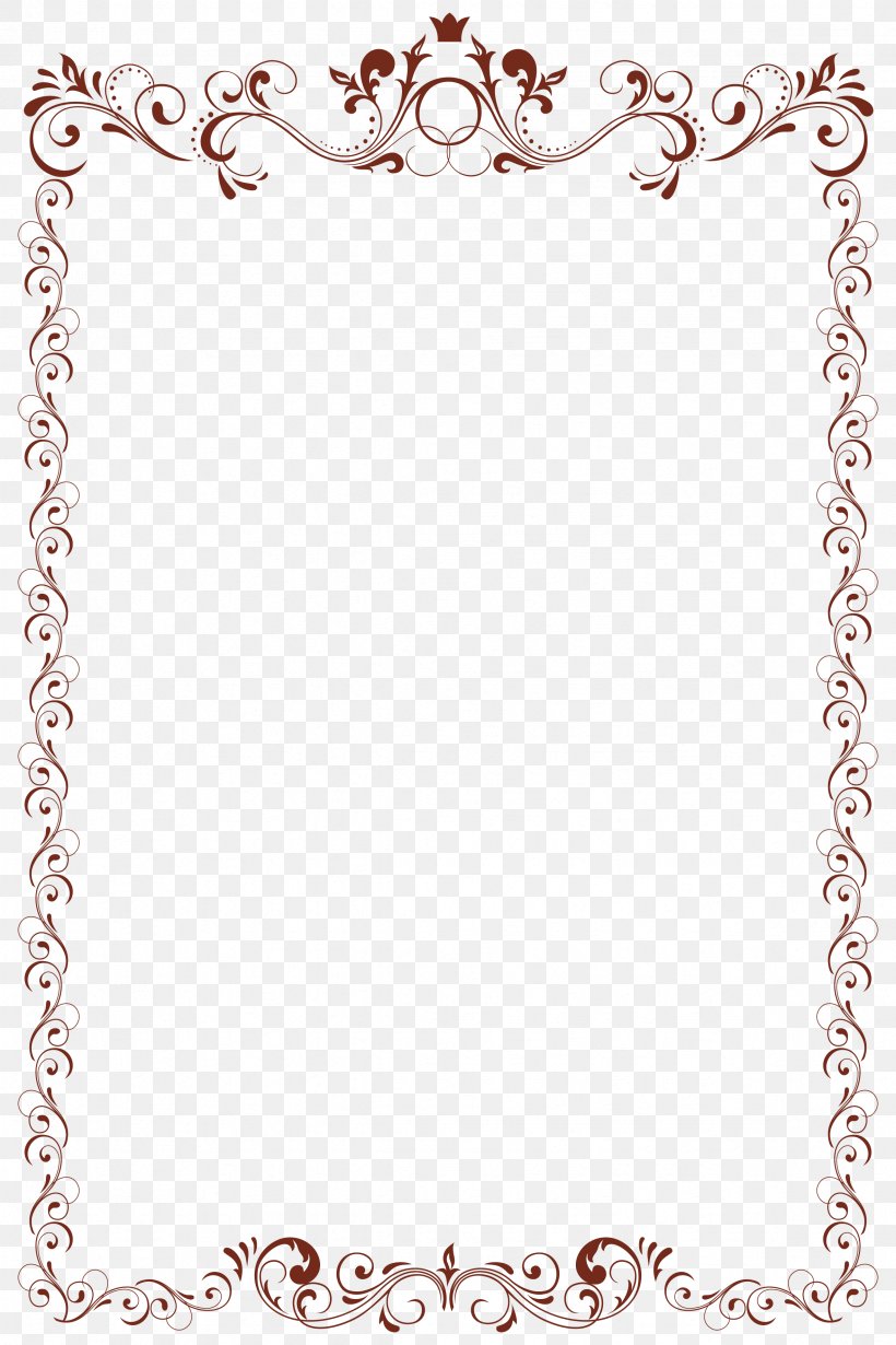 Clip Art, PNG, 2362x3543px, Borders And Frames, Area, Ornament, Pattern, Picture Frames Download Free
