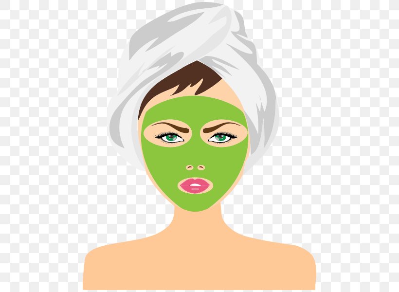 Facial Mask Face Skin Care, PNG, 488x600px, Watercolor, Cartoon, Flower, Frame, Heart Download Free