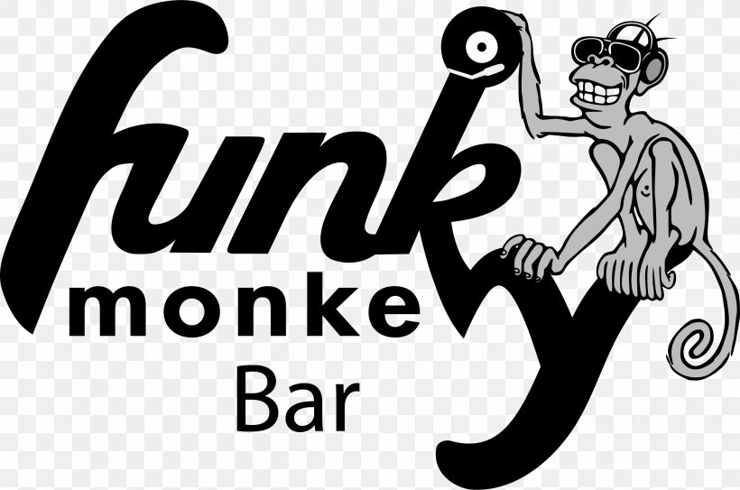 Funky Monkey Bar Cocktail Ko Lanta District Happy Hour, PNG, 2700x1788px, Cocktail, Art, Bar, Black, Black And White Download Free
