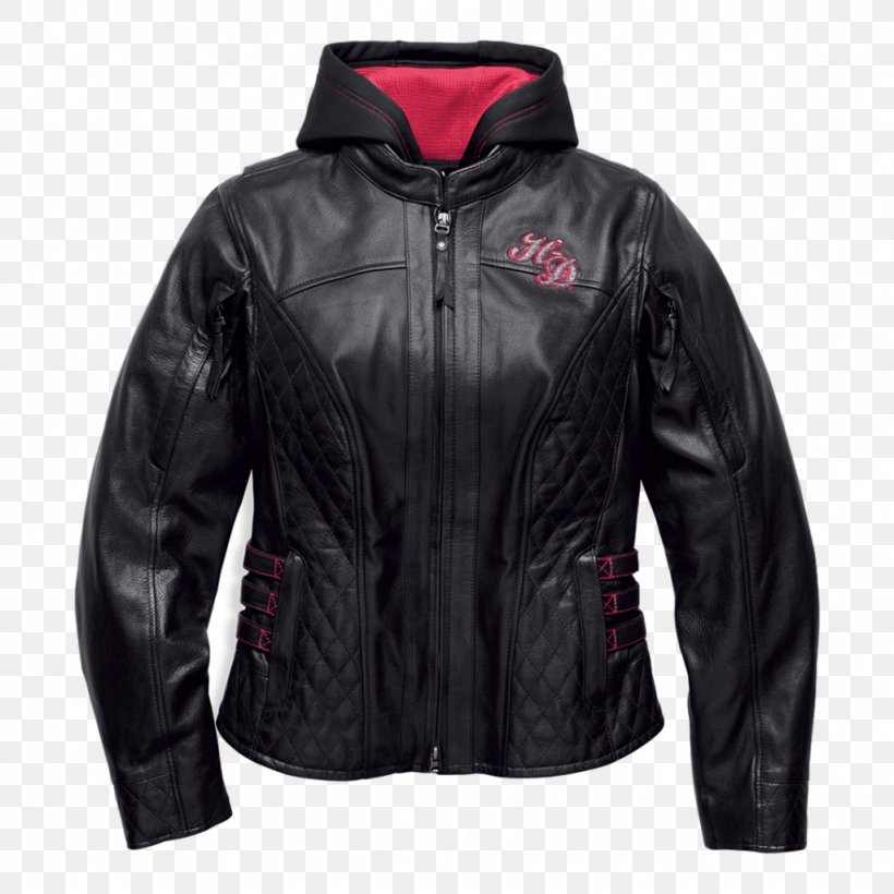 Leather Jacket Harley-Davidson Flight Jacket, PNG, 1024x1024px, Leather Jacket, Artificial Leather, Black, Chaps, Clothing Download Free