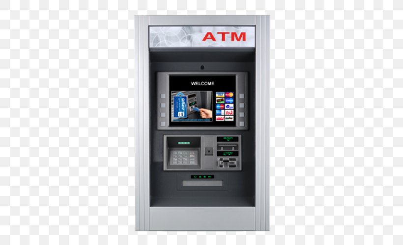 Automated Teller Machine Bank ATM Card Credit Card Cash, PNG, 500x500px, Automated Teller Machine, Atm Card, Bank, Bank Cashier, Bitcoin Atm Download Free