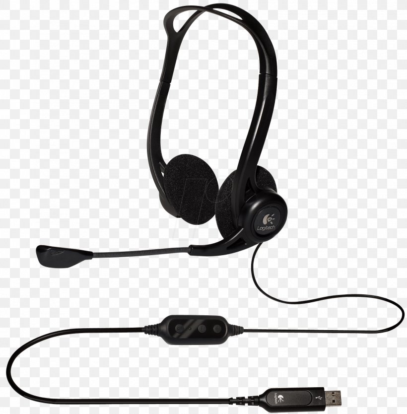 Microphone Headphones Logitech USB Digital Audio, PNG, 1504x1530px, Microphone, Audio, Audio Equipment, Communication Accessory, Computer Download Free
