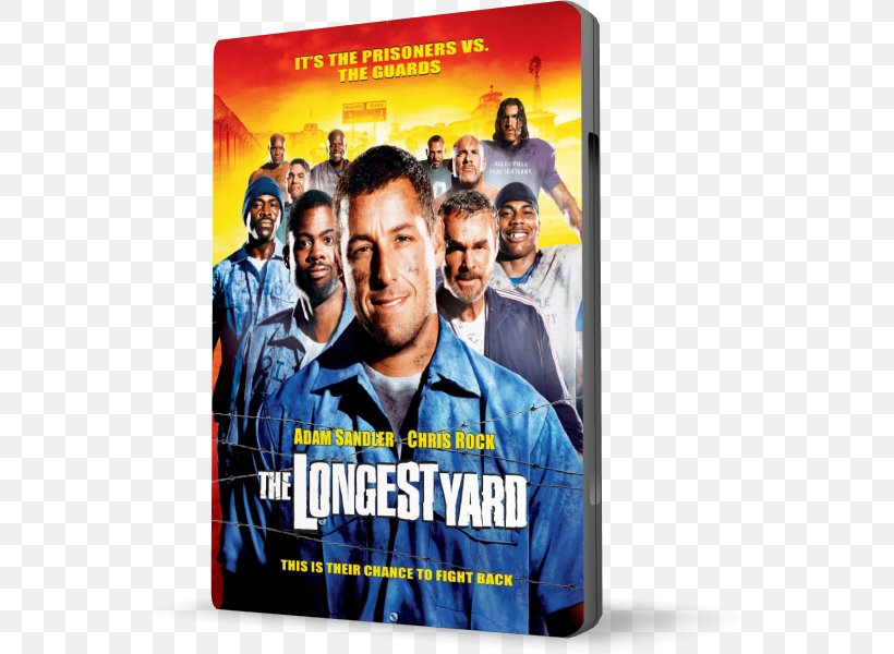 The Longest Yard Paul Crewe Adam Sandler Film Criticism, PNG, 544x600px, 2005, Longest Yard, Action Film, Adam Sandler, Advertising Download Free