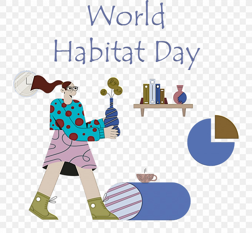 World Habitat Day, PNG, 3000x2768px, World Habitat Day, Behavior, Cartoon, Human, Line Download Free