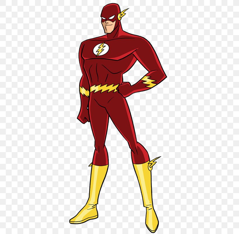 Flash Wally West Aquaman Justice League DC Animated Universe, PNG,  400x800px, Flash, Animated Series, Aquaman, Bruce