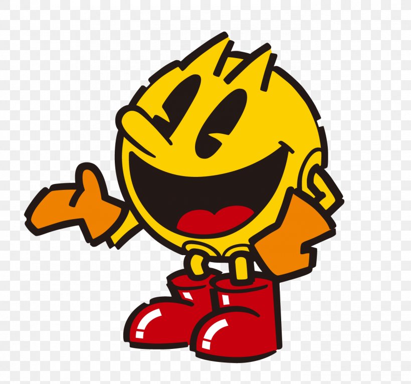 Ms. Pac-Man Pac-Man Plus Pac-Man World 3, PNG, 1393x1302px, Pacman, Arcade Game, Emoticon, Ghosts, Happiness Download Free