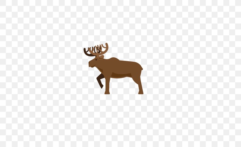 Adobe Illustrator Icon, PNG, 500x500px, Flat Design, Antler, Cartoon, Deer, Horn Download Free