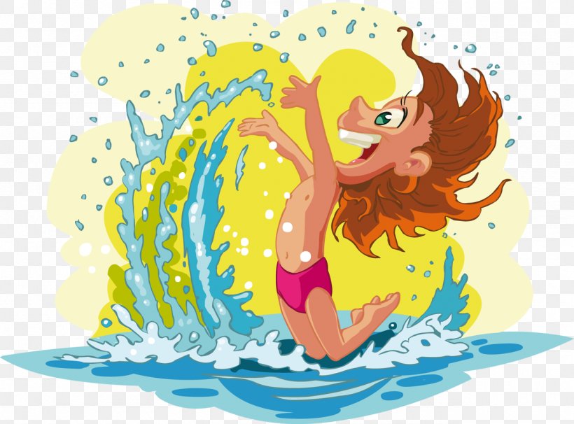 Beach Cartoon Clip Art, PNG, 1280x946px, Beach, Art, Cartoon, Child, Fictional Character Download Free