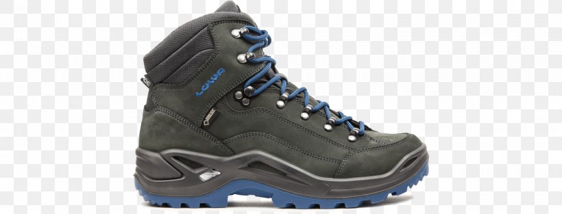 Lowa Renegade GTX Mid Gore-Tex LOWA Sportschuhe GmbH Shoe Hiking Boot, PNG, 1440x550px, Lowa Renegade Gtx Mid, Boot, Cross Training Shoe, Electric Blue, Footwear Download Free