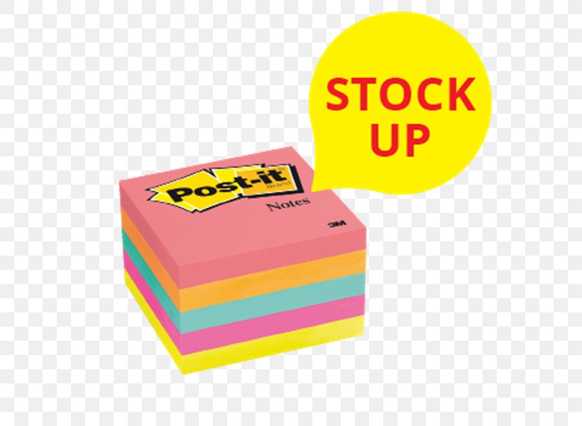 Post-it Note Post It Notes Cube 2 X 2 Yellow Product Design Brand, PNG, 600x600px, Postit Note, Box, Brand, Color, Cube Download Free